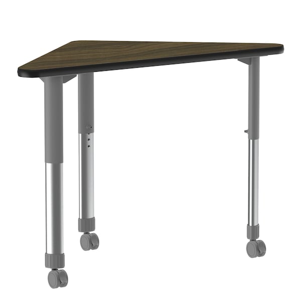 HPL Collaborative Desk - Casters - Wing